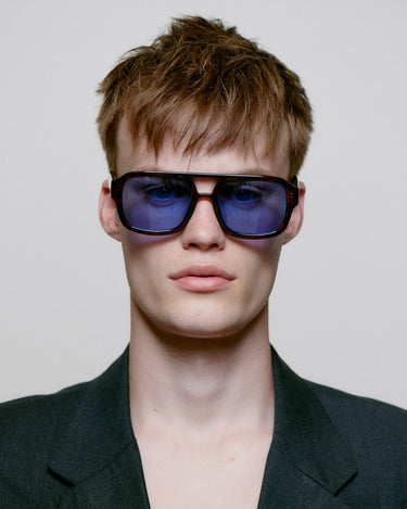 Kaya - Demi Tortoise (Blue Lens)