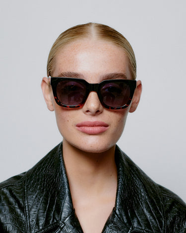 Nancy - Black Demi Tortoise
