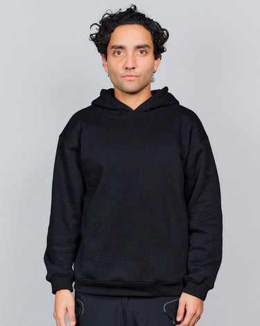 Sort öhouse hoodie herremodel forfra