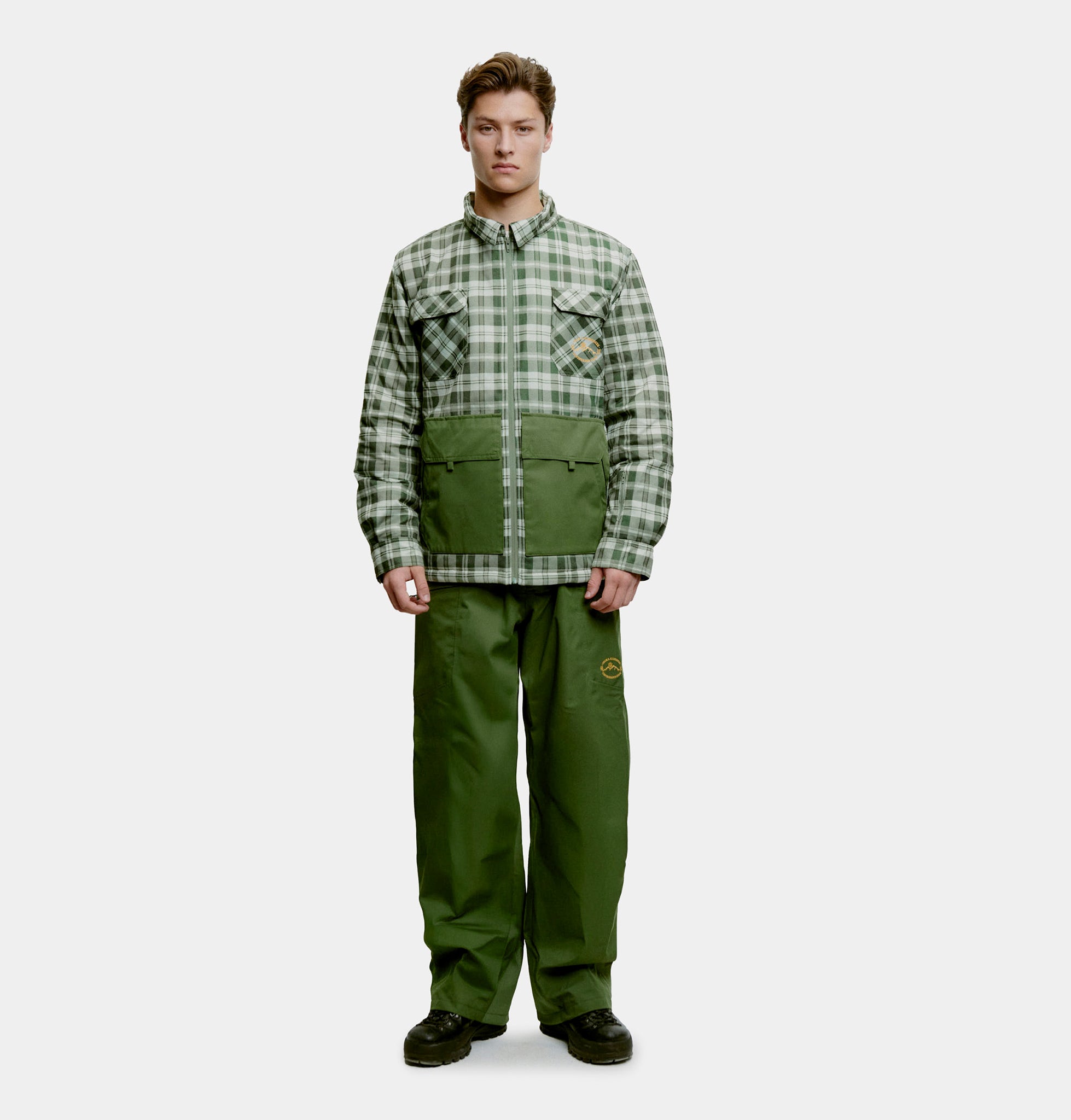 Skov Jacket - Checkered Green