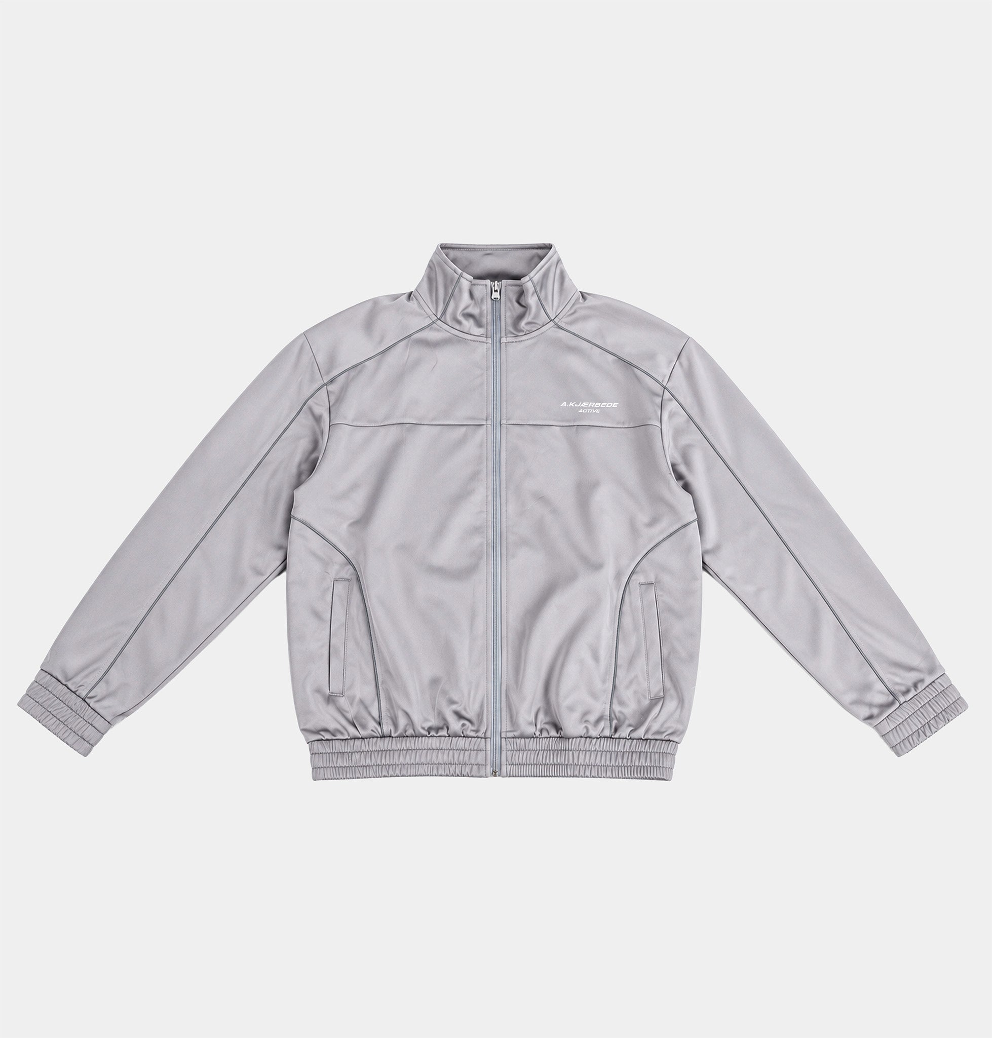 Athletic Sun Lovers Tracksuit Top - Grey