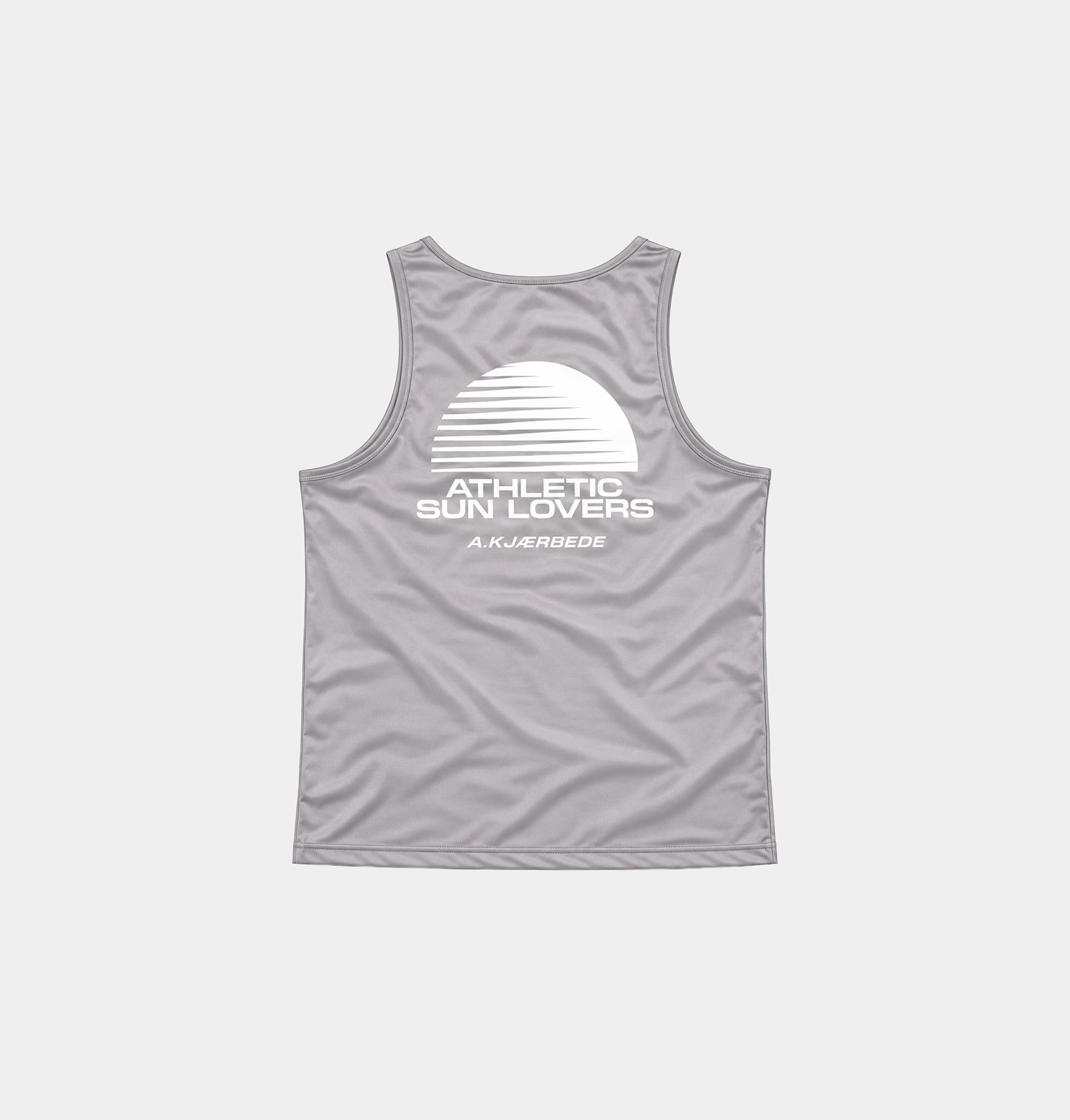 Athletic Sun Lovers Singlet - Grey